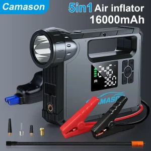 Portable Air Compressor with Power Bank