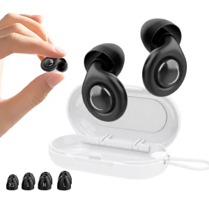 Pair Silicone Anti-noise Earplugs