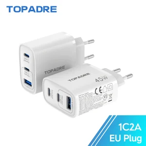 2-Packs 3in1 45W USB Charger