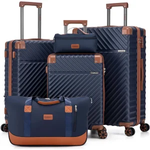 5 Piece Luggage Set with TSA Lock