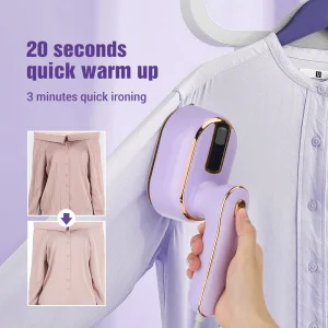 Portable Steam Iron for Home & Travel