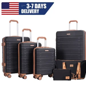 Luggage Sets 6 Piece Suitcases