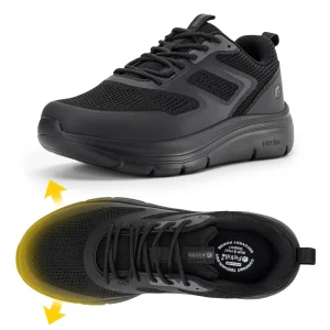 Men's Lightweight Wide Walking Shoes Non Slip Comfortable