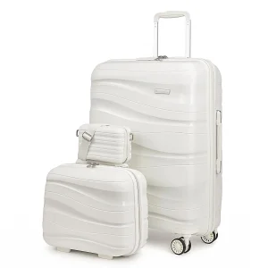 Melalenia 3-Piece 20 inch Carry-on Luggage Set